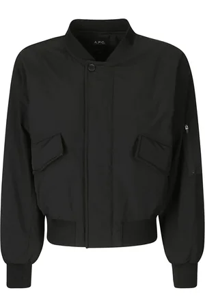 A.P.C. Jacka, Dam, M, Polyester, Bomberjacka med fickor med lock
