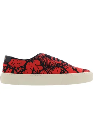 Saint Laurent Skor, Herr, 41 EU, Olona Palm Mix Sneakers