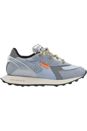 RUN OF Skor, Dam, 39 EU, Läder, Jeans Suede Leather Sneakers