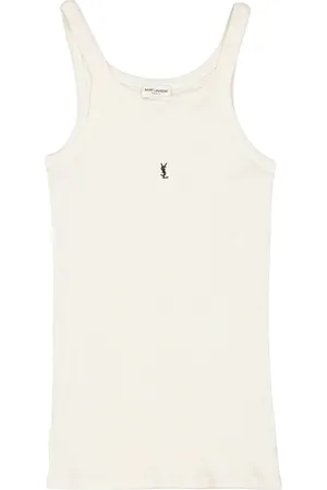 Saint Laurent Topp, Herr, M, Bomull, Logo Tank Top