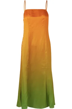 Samsøe Samsøe Klänning, Dam, S, Gradient Silk-Blend Klänning