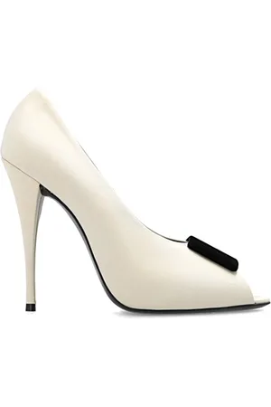 Saint Laurent Skor, Dam, 40 EU, Läder, Eleganta Pumps