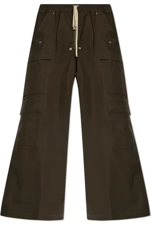 Rick Owens Byxor, Herr, L, Bomull, Cargobelas Heavy Cotton Poplin Pants