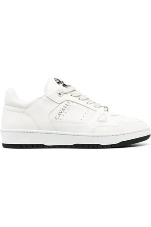 Roberto Cavalli Skor, Herr, 44 EU, Läder, Lädersneakers för Vardagsbruk
