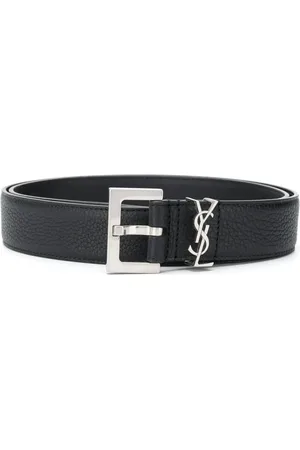Saint Laurent Accessoarer, Herr, 105 CM, Mäns Nero Bälten