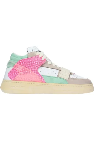 RUN OF Skor, Dam, 38 1/2 EU, Läder, Barbie W Sneakers