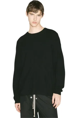 Moncler Stickade tröjor & koftor, Herr, S, Kashmir, Jumbo Crewneck Sweater