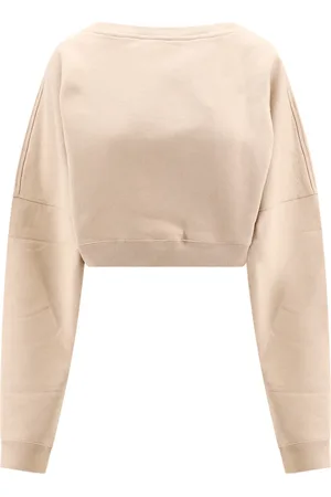 Saint Laurent Sweatshirts & Hoodies, Dam, S, Cropped Sweatshirt