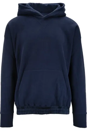 Saint Laurent Sweatshirts & Hoodies, Herr, L, Bomull, Hoodie med broderad logotyp