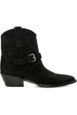 Saint Laurent Skor, Dam, 36 EU, Läder, Stilrena ankelboots
