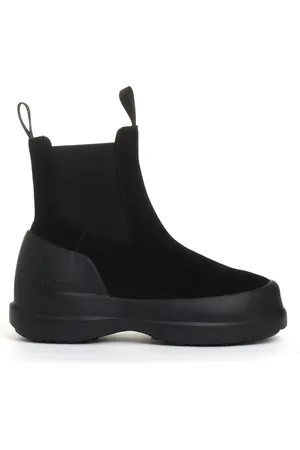 Moon Boot Skor, Dam, 38 EU, Mocka, Luna Chelsea Boots i mocka