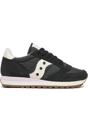 Saucony Skor, Dam, 37 1/2 EU, Svarta Sneakers med Uttagbar Innersula
