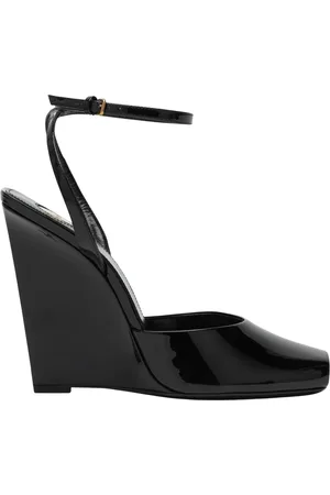 Saint Laurent Skor, Dam, 36 EU, Sandalo Basso Orhand Wedges