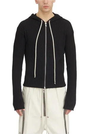Rick Owens Sweatshirts & Hoodies, Herr, M, Bomull, Zippad hoodie