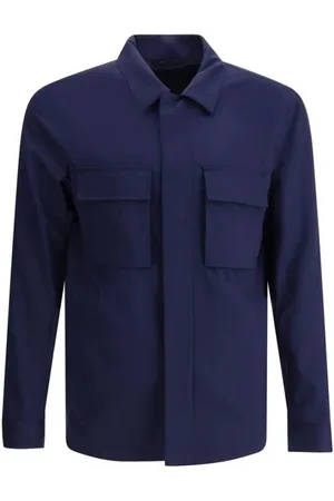 Kiton Jacka, Herr, L, Skjortjacka med krage