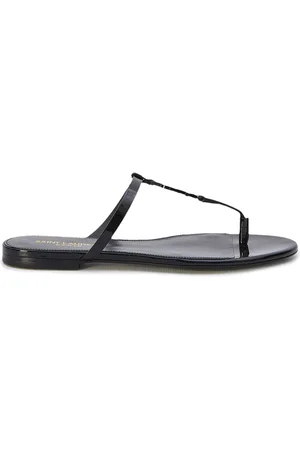 Saint Laurent Skor, Dam, 36 EU, Läder, Cassandra Lädersandaler