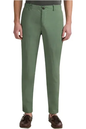 RRD Byxor, Herr, S, Slim-Fit Chino Byxor Salviagrön
