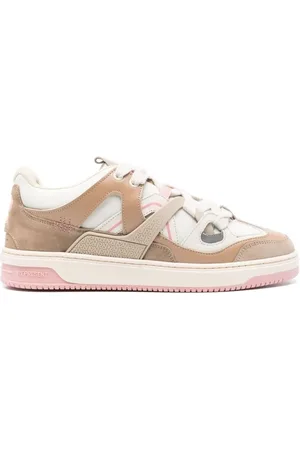 Represent Skor, Herr, 41 EU, Mocka, Sneakers med paneler i kalvskinn