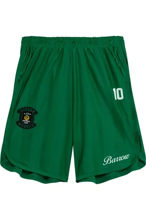 BARROW Shorts, Herr, L, Polyester, Logo Print Elastisk Midja Shorts