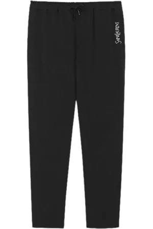 Saint Laurent Byxor, Herr, L, Bomull, Bekväma sweatpants för ledig stil