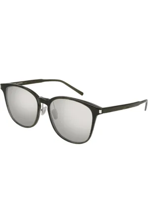 Saint Laurent Accessoarer, unisex, ONE Size, Läder, Slim Svart Läder Axelväska