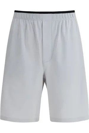 GR10K Shorts, Herr, M, Shorts med monogram broderi och elastisk midja