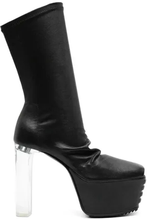 Rick Owens Skor, Dam, 40 EU, Grill Stretch Peeptoe Boots