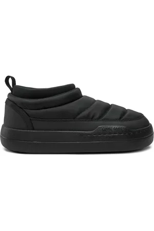 Moon Boot Skor, Dam, 37 EU, Nylon, Mjuka Nylon Slip-On Sneakers Svart