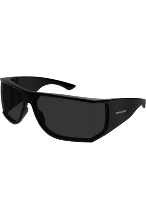 Saint Laurent Accessoarer, unisex, ONE Size, Läder, Stilren Svart Läder Axelväska