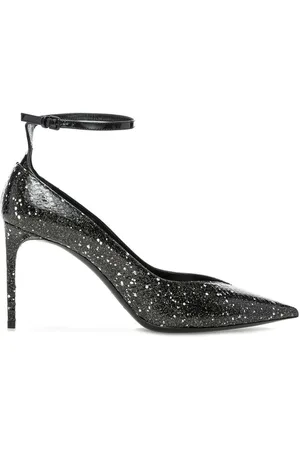 Saint Laurent Skor, Dam, 35 EU, Eleganta Slip-On Skor