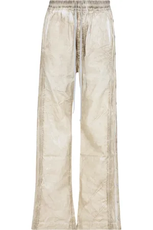 Rick Owens Byxor, Herr, M, Bomull, Neutrala bomullsbyxor