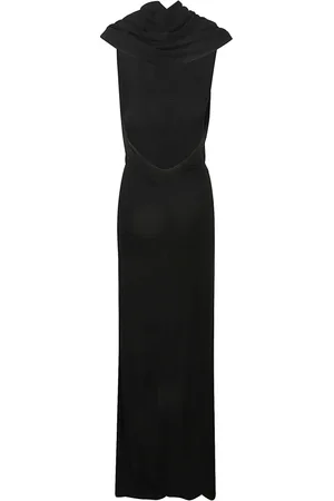 Saint Laurent Klänning, Dam, S, Klänning med scarfdetalj