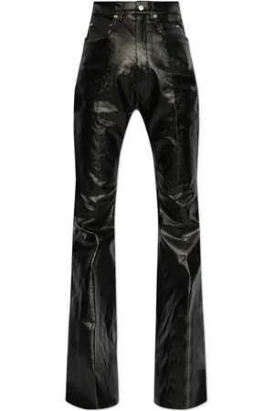 Rick Owens Byxor, Dam, W28, Bomull, Bolan Byxor