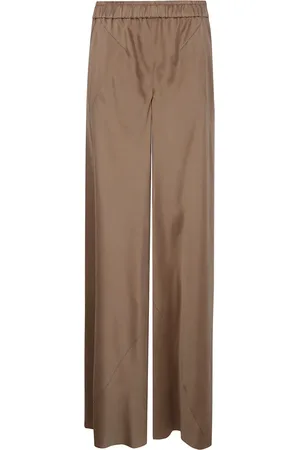 Giorgio Armani Byxor, Dam, M, Silke Tvättad Viskos Byxor