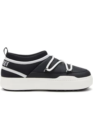 Moon Boot Skor, Dam, 39 EU, Logo Print Slip-On Sneakers