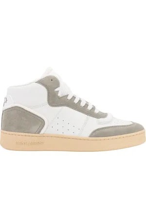 Saint Laurent Skor, Herr, 41 EU, Läder, Sneakers i läder och mocka