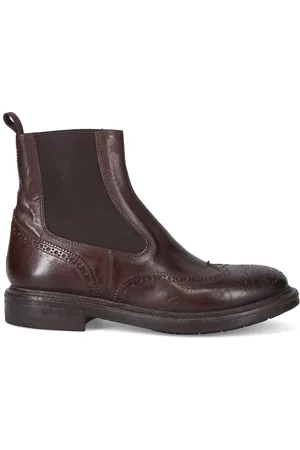 Moma Skor, Herr, 44 EU, Läder, Klassiska Chelsea Brogue Boots