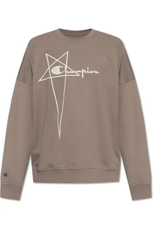 Rick Owens Sweatshirts & Hoodies, Herr, M, Bomull, Crewneck Sweatshirt