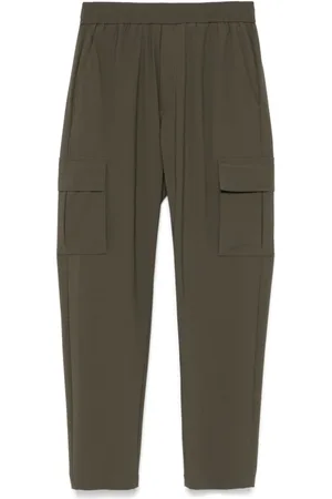 PMDS Byxor, Herr, W31, Cargoshorts Olivgrön Elastisk Midja