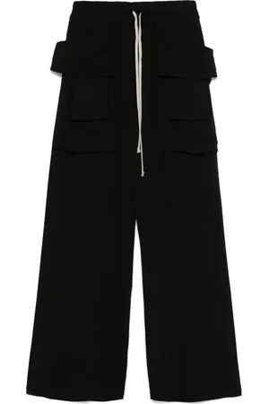 Rick Owens Byxor, Herr, M, Bomull, Vida Cargobyxor med vida ben