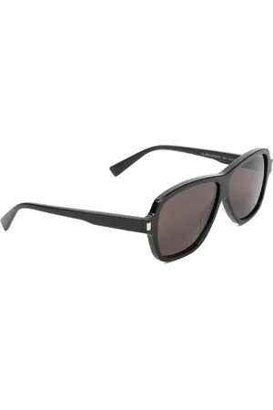 Saint Laurent Accessoarer, Dam, ONE Size, Nylon, Svarta Acetat Solglasögon