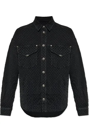 VERSACE Jacka, Herr, M, Denim, Denimskjorta med vintageeffekt