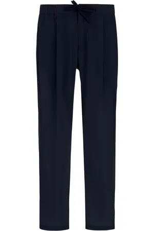 HERNO Byxor, Herr, L, Nylon, Blå Dragsko Byxor Ultralätt Andningsbar