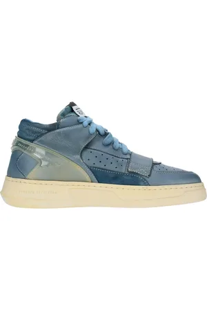 RUN OF Skor, Dam, 40 EU, Läder, Mid PPT Dusat W Sneakers