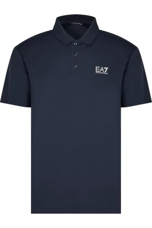 EA7 Topp, Herr, M, Kortärmad Jersey Polo Skjorta