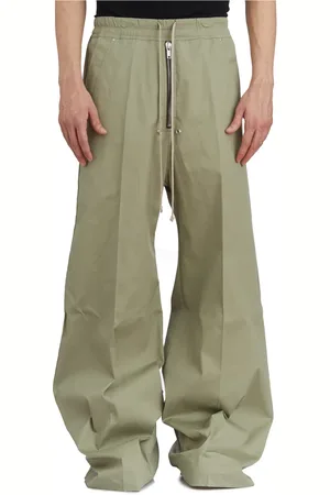 Rick Owens Byxor, Herr, L, Bomull, Vida Bela Celadon Byxor
