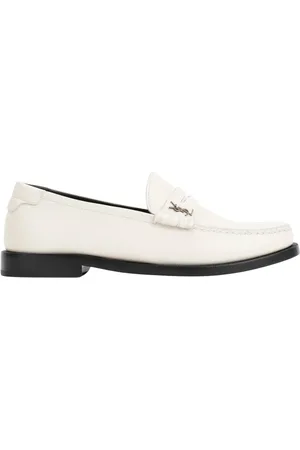 Saint Laurent Skor, Dam, 36 EU, Läder, Pärlloafers