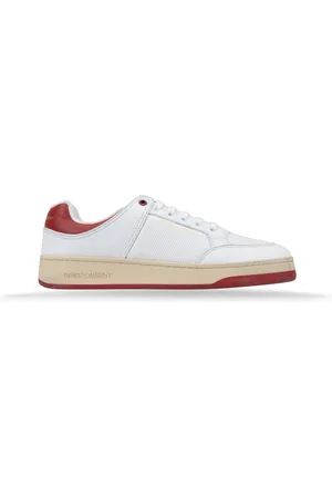 Saint Laurent Skor, Herr, 40 EU, Läder, Sneakers i läder med snörning