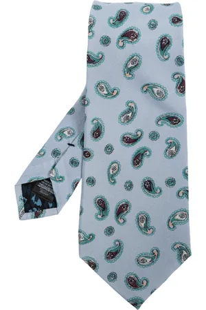 Paul Smith Accessoarer, Herr, ONE Size, Läder, Sidenslips med tryck