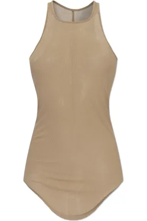 Rick Owens Topp, Dam, 2Xs, Top Basic Rib